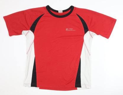 Shamp Men's Red Medium Gym Jersey T-Shirt