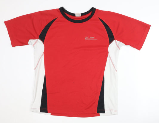Shamp Men's Red Medium Gym Jersey T-Shirt