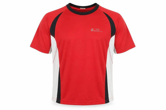 Mens UK Size M Shamp Red Gym & Training T-Shirt