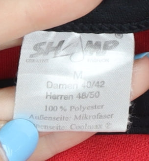 Shamp Men's Red Medium Gym Jersey T-Shirt