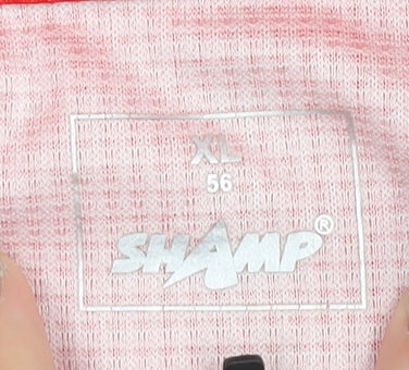 Shamp Men's Red XL Cycling Jersey 1/4 Zip