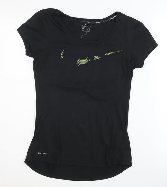 Nike Women's Black XS Dri-FIT Athletic T-Shirt