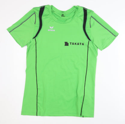 Erima Green Athletic T-Shirt, Size 12, Unisex