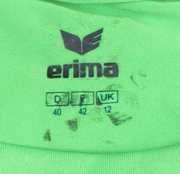 Erima Green Athletic T-Shirt, Size 12, Unisex