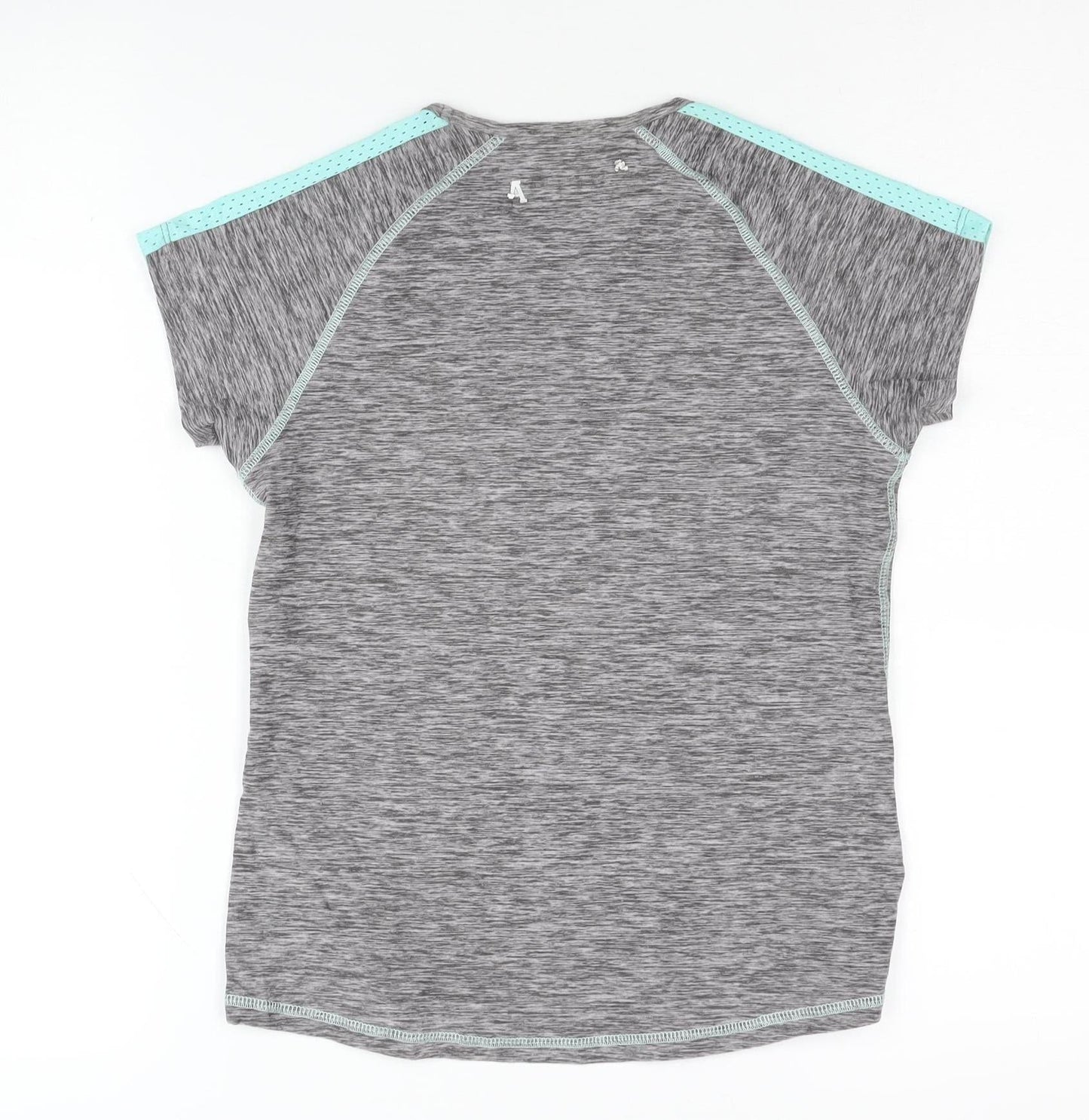 Active Touch Kids Girls Grey Jersey T-Shirt, 12-13 Years