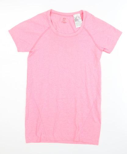 H&M Women's Pink XS Sport T-Shirt