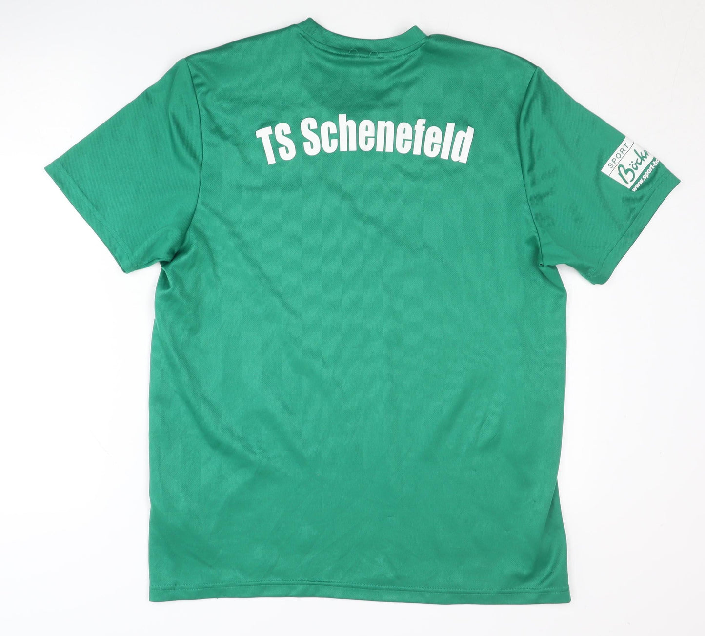 Adidas Men's Green Athletic T-Shirt - L, Football Jersey