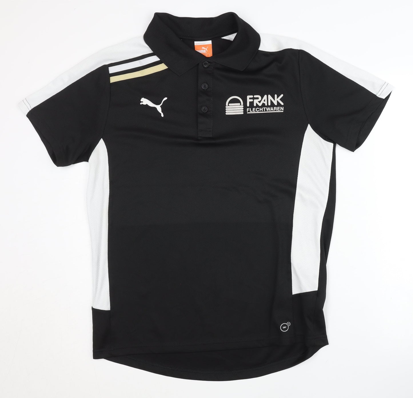 Puma Men's Black Polo Shirt M Gym & Training Sport