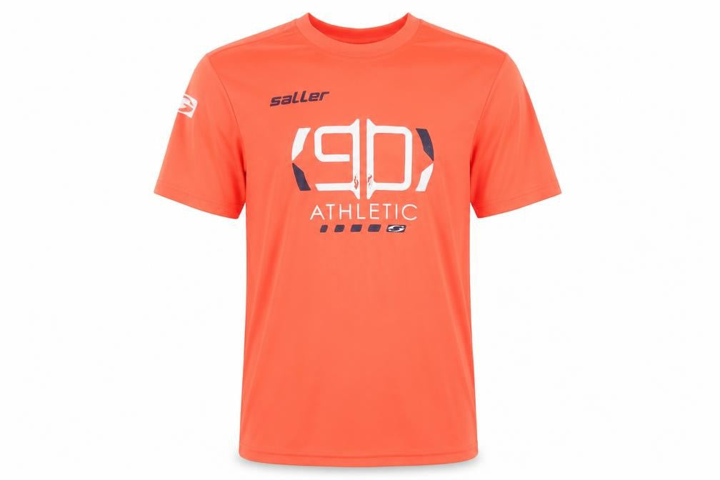Mens UK Size S Saller Orange  T-Shirt