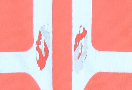 Saller Men's Athletic Orange T-Shirt, Size S