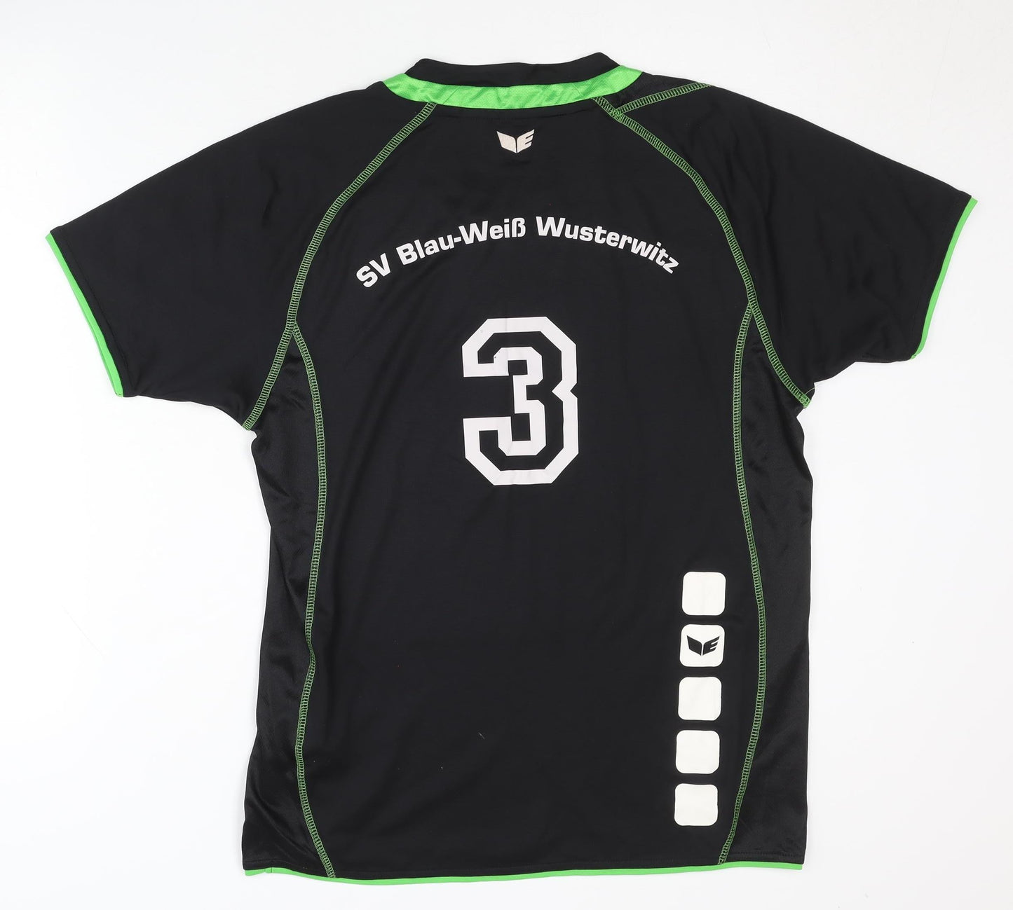 Erima Men's Black T-Shirt M Athletic Fit