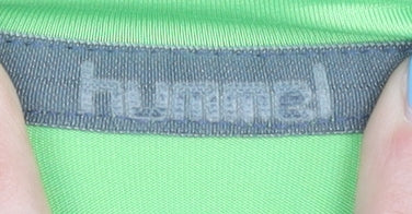 Mens UK Size XL Hummel Green Gym & Training T-Shirt