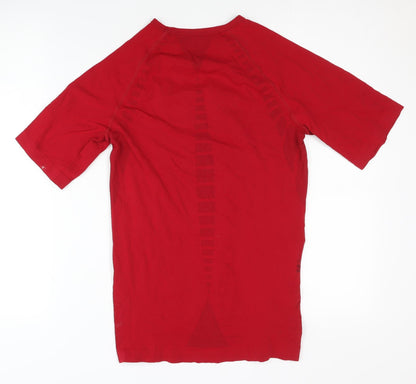 The Mobile Society Men's Red Pullover T-Shirt M