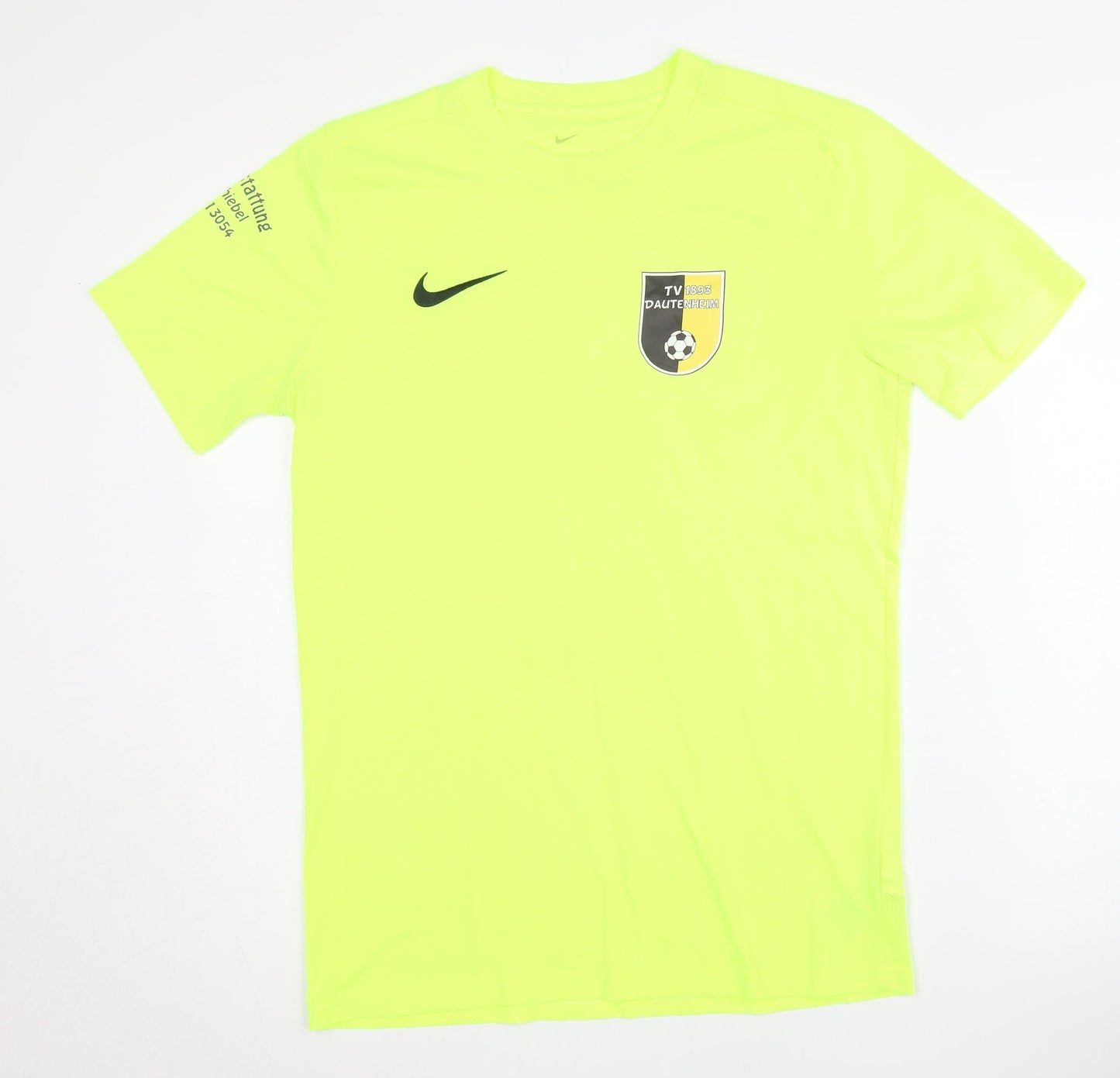 Nike Men's Green Football Jersey T-Shirt M