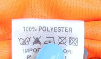 Mega Park Men's Orange XL Tank Top Jersey