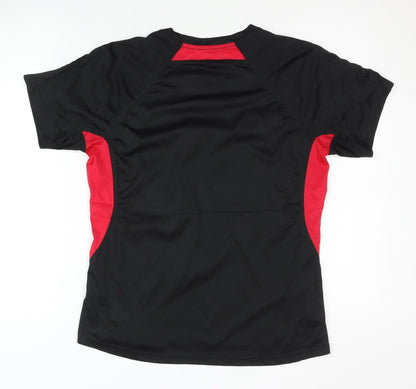 Oxide Unisex Black XL Running T-Shirt