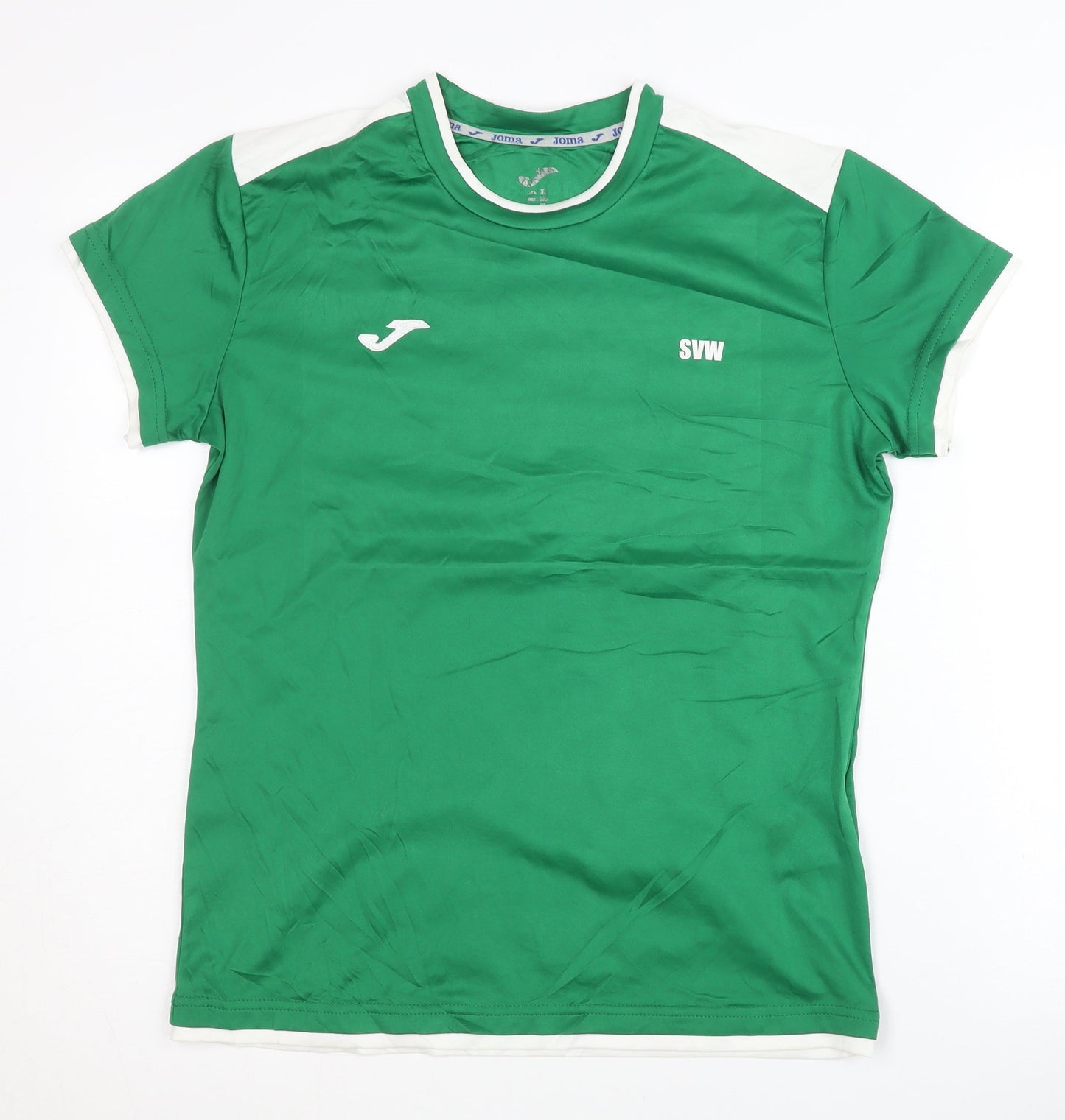 Joma Unisex Green Football T-Shirt Size L