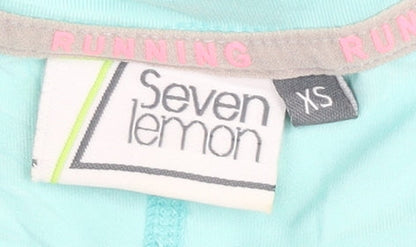 Seven Lemon Women's Blue XS Running T-Shirt