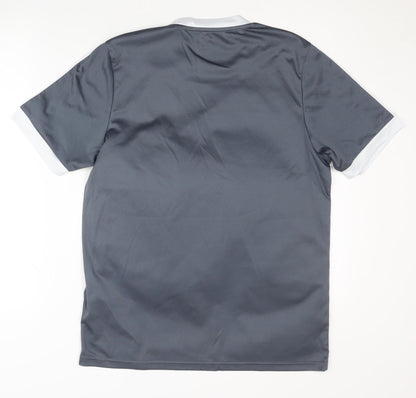 Erima Men's Grey Football Jersey T-Shirt M