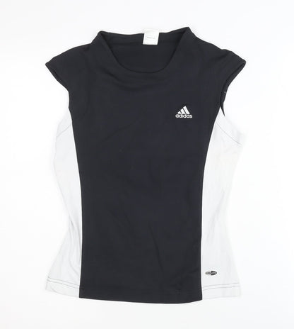 Adidas Women's Black Slim Fit Tank Top Size 2