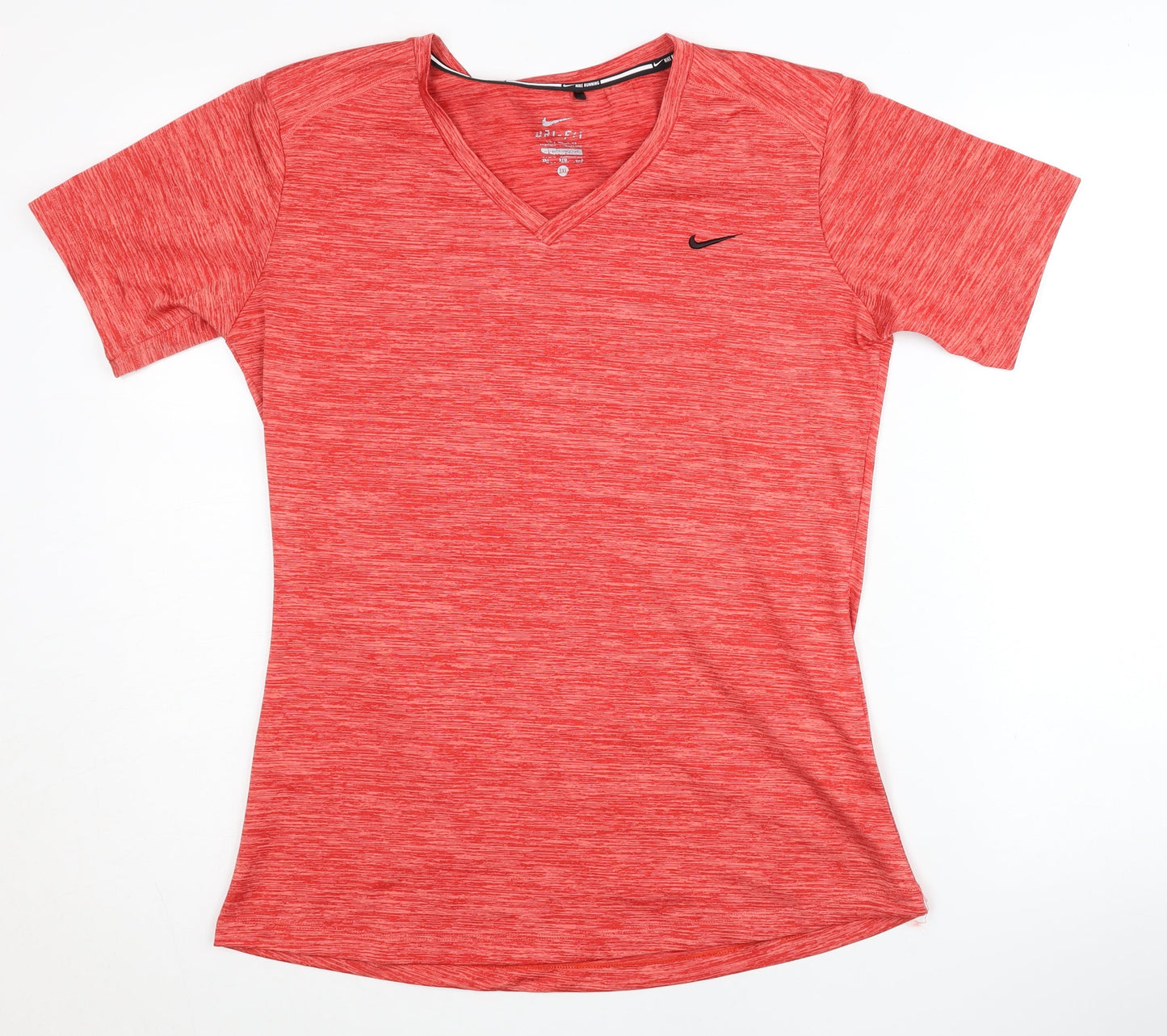 Nike Women's Red 3XL V-Neck T-Shirt