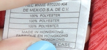 Nike Women's Red 3XL V-Neck T-Shirt