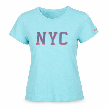 Womens UK Size 12 DECATHLON Blue  T-Shirt