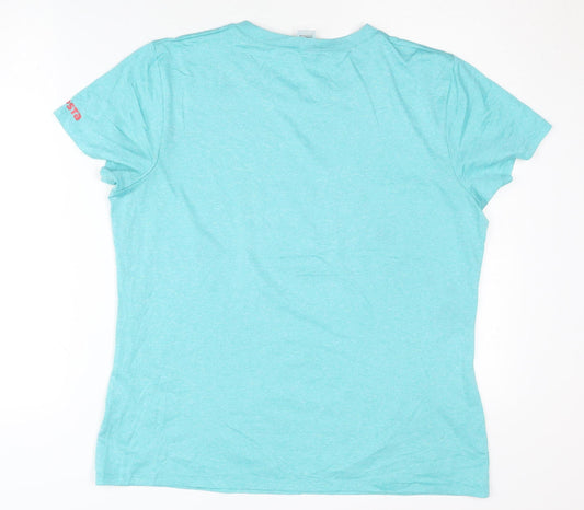 Decathlon Women's Blue T-Shirt Size 12 Casual Wear