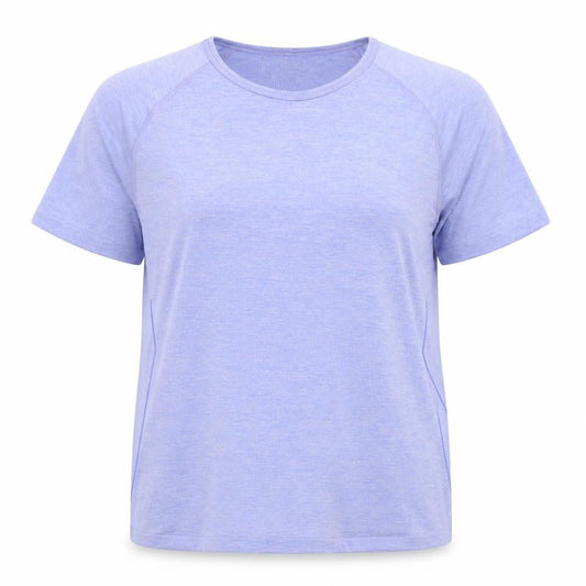 Karaca Women's Purple Activewear T-Shirt, M - Gym & Training