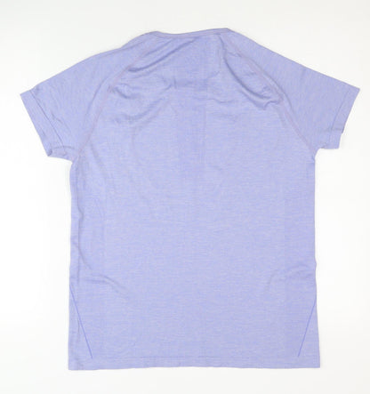 Karaca Women's Purple Activewear T-Shirt, M - Gym & Training