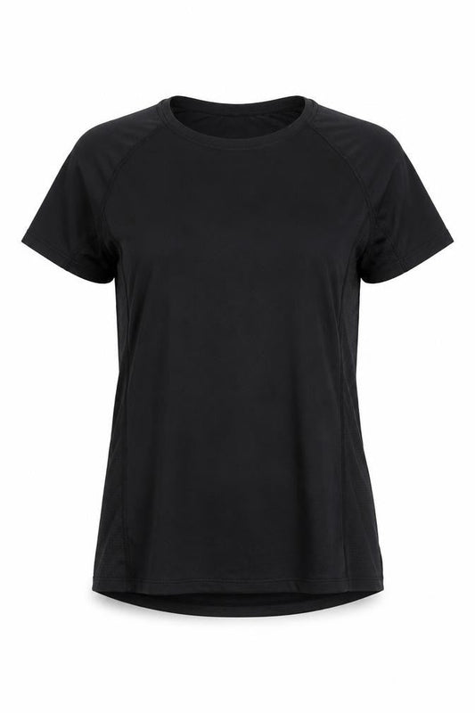 Womens UK Size 12 H&M Black Gym & Training Running & Jogging T-Shirt