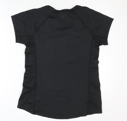 H&M Women's Black Athletic T-Shirt Size 12