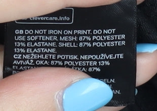 H&M Women's Black Athletic T-Shirt Size 12