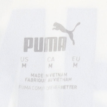 Puma Men's White Jersey Graphic Print M