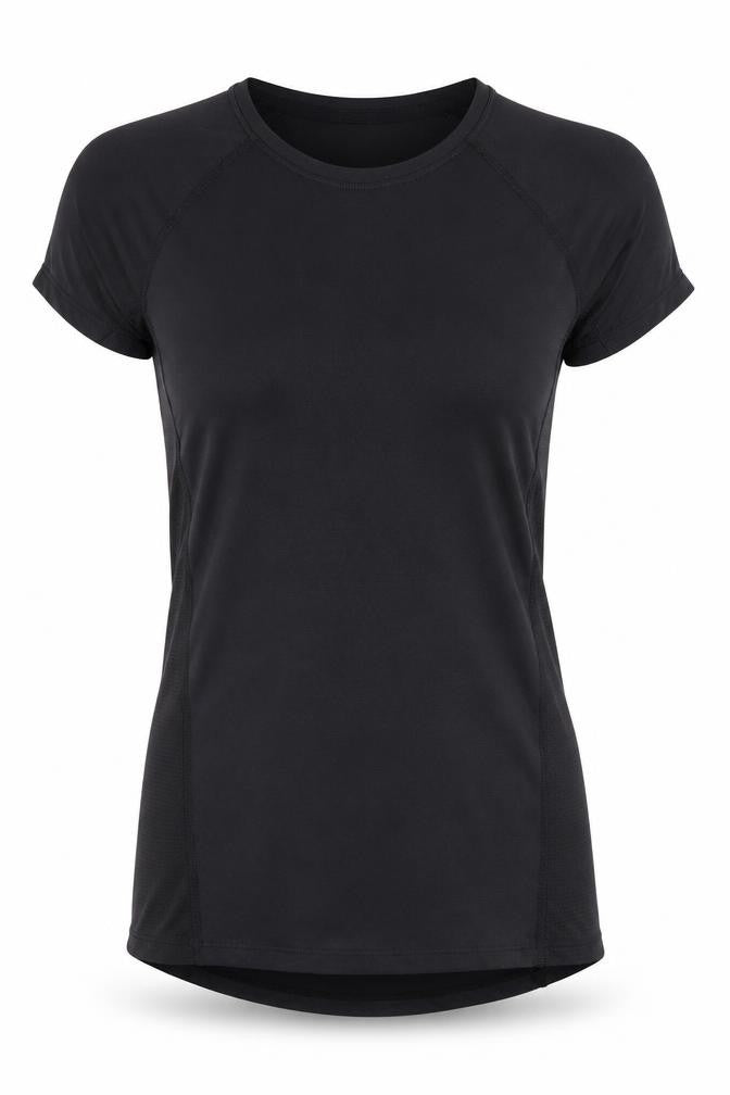 Womens UK Size 12 H&M Black Gym & Training Running & Jogging T-Shirt
