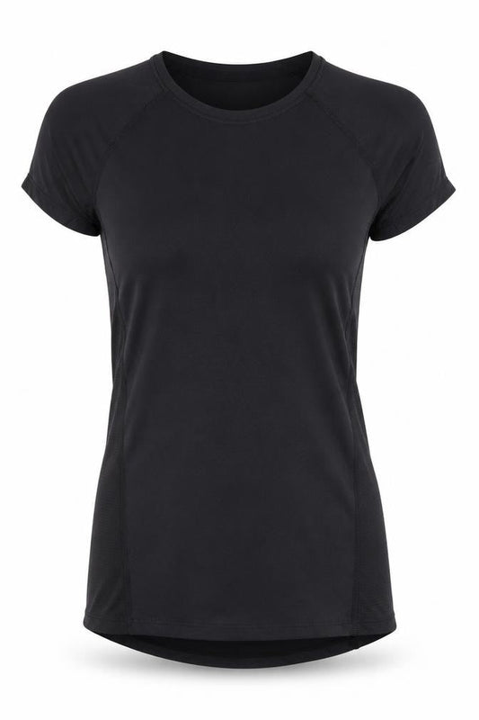 Womens UK Size 12 H&M Black Gym & Training Running & Jogging T-Shirt