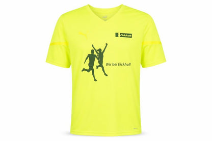 Mens UK Size L PUMA Yellow Running & Jogging T-Shirt