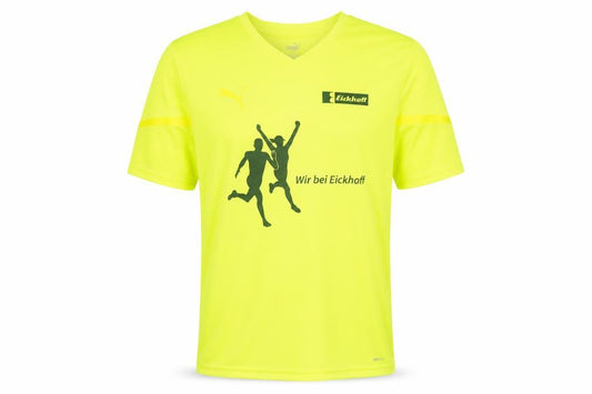 Mens UK Size L PUMA Yellow Running & Jogging T-Shirt