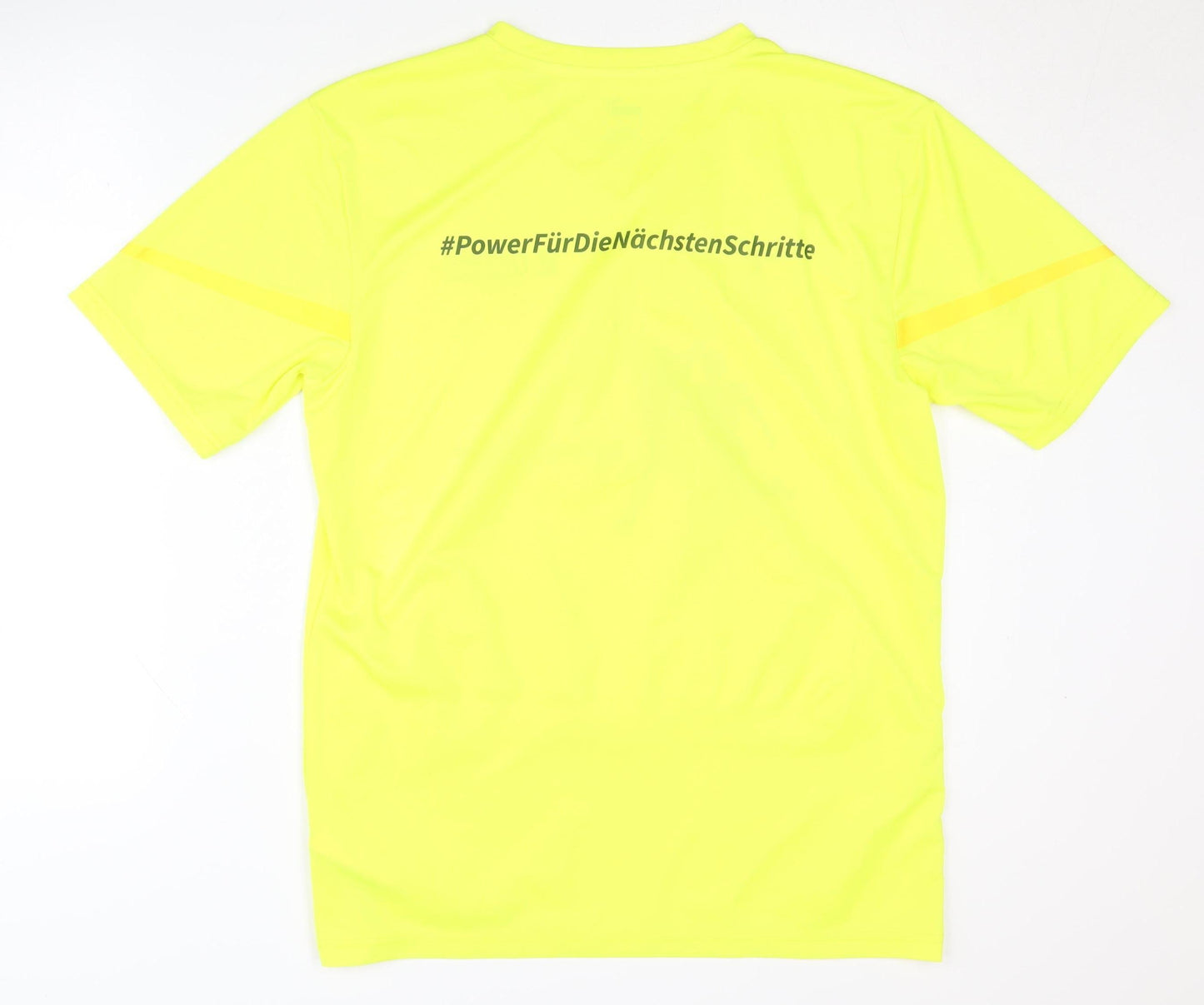 Puma Men's Yellow T-Shirt, Size L - Sporty & Stylish