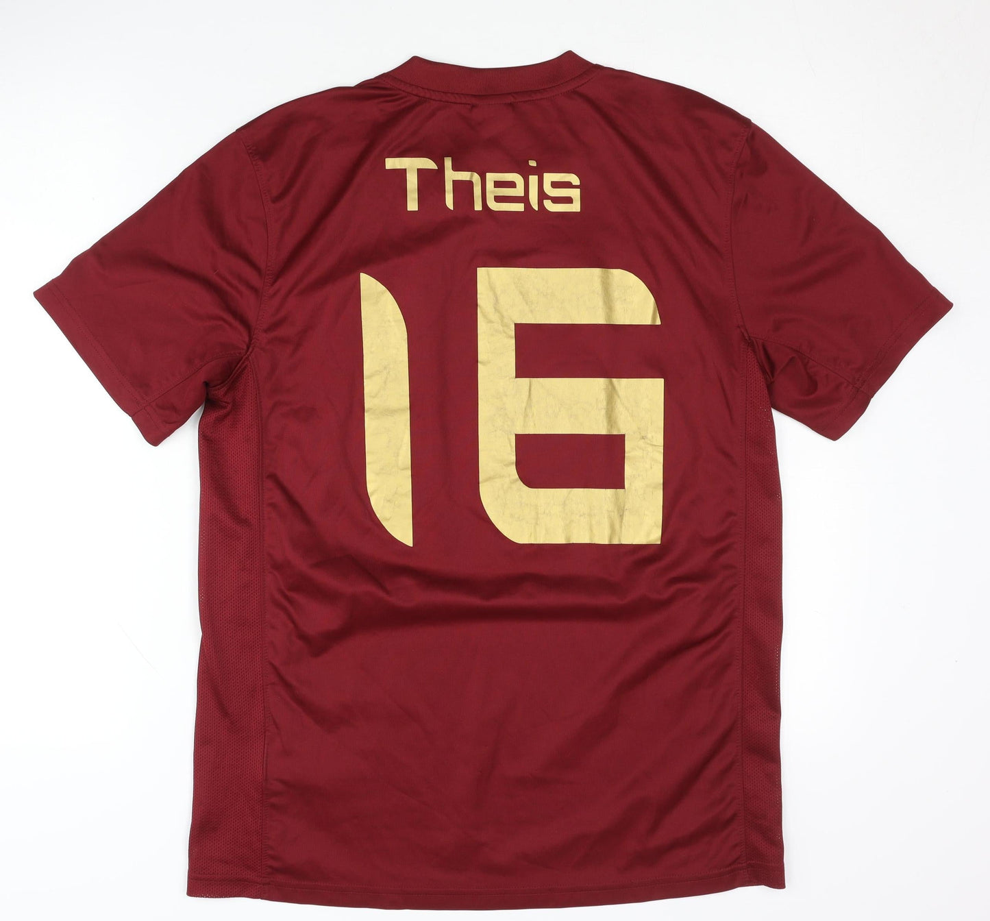 Nike Men's Red Medium Gym Training T-Shirt