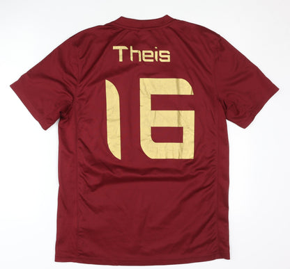 Nike Men's Red Medium Gym Training T-Shirt