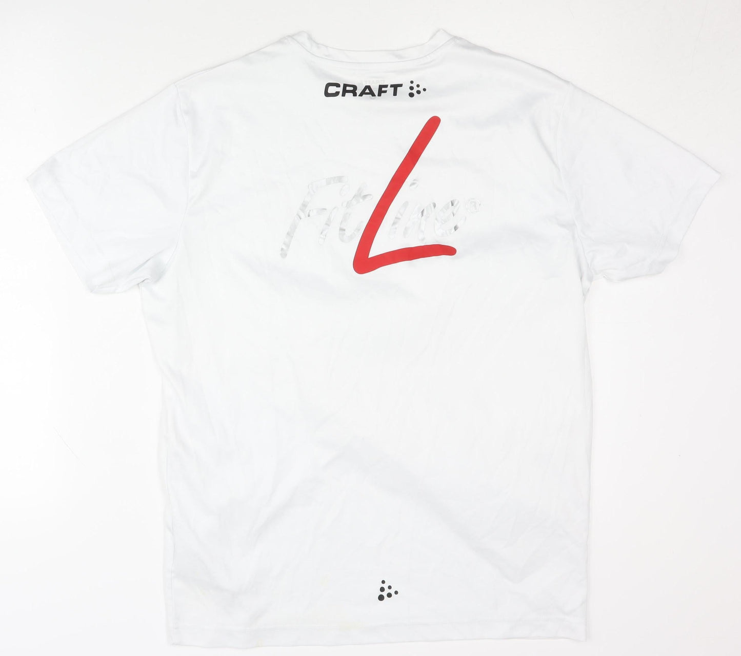 Craft Men's White T-Shirt L - Gym Basic Activewear