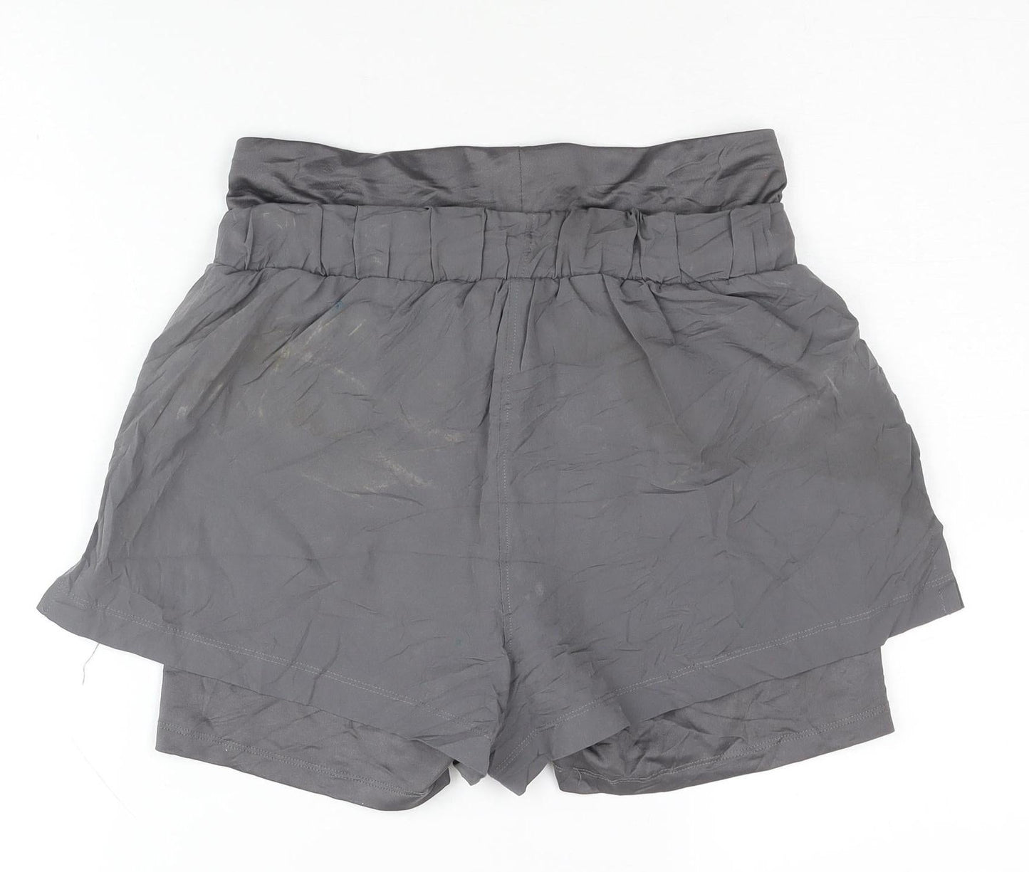 Crane Women's Grey Athletic Shorts Size 10 Regular Fit