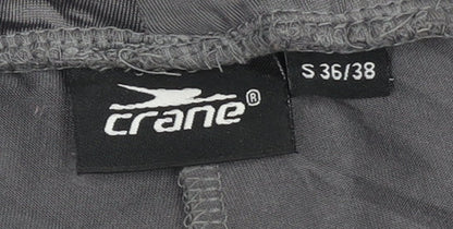 Crane Women's Grey Athletic Shorts Size 10 Regular Fit