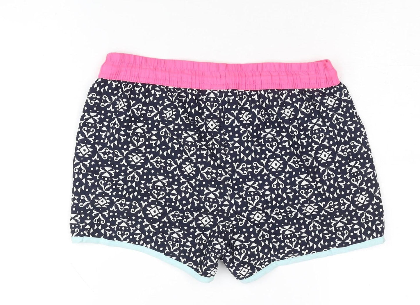 Yigga Teens Geometric Athletic Shorts Multicoloured