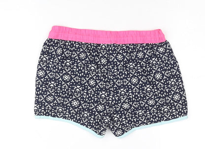 Yigga Teens Geometric Athletic Shorts Multicoloured