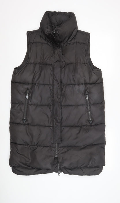 Mens UK Size M Derek Lam 10C Black Puffer Jacket