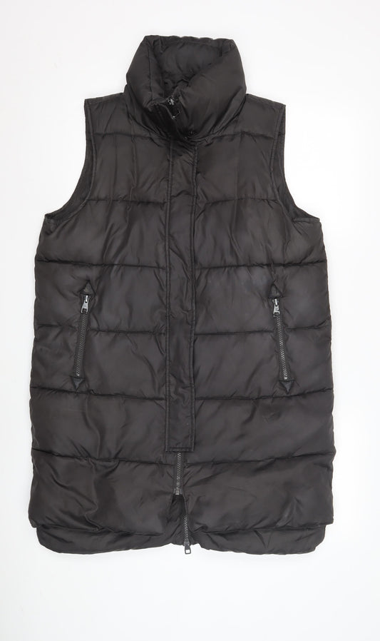 Mens UK Size M Derek Lam 10C Black Puffer Jacket