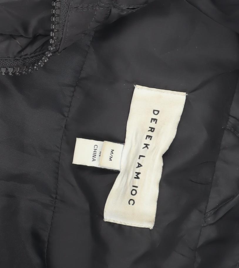 Mens UK Size M Derek Lam 10C Black Puffer Jacket