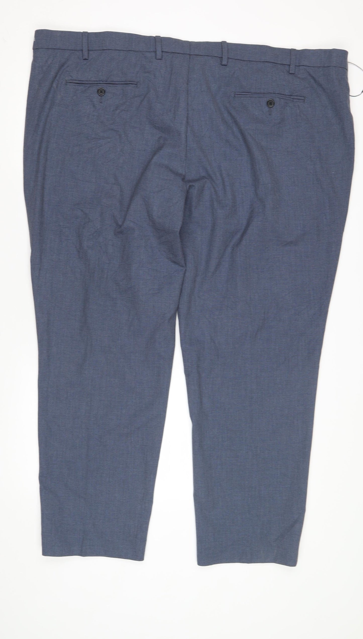Marks and Spencer Men's Blue Dress Pants Size 50 Short